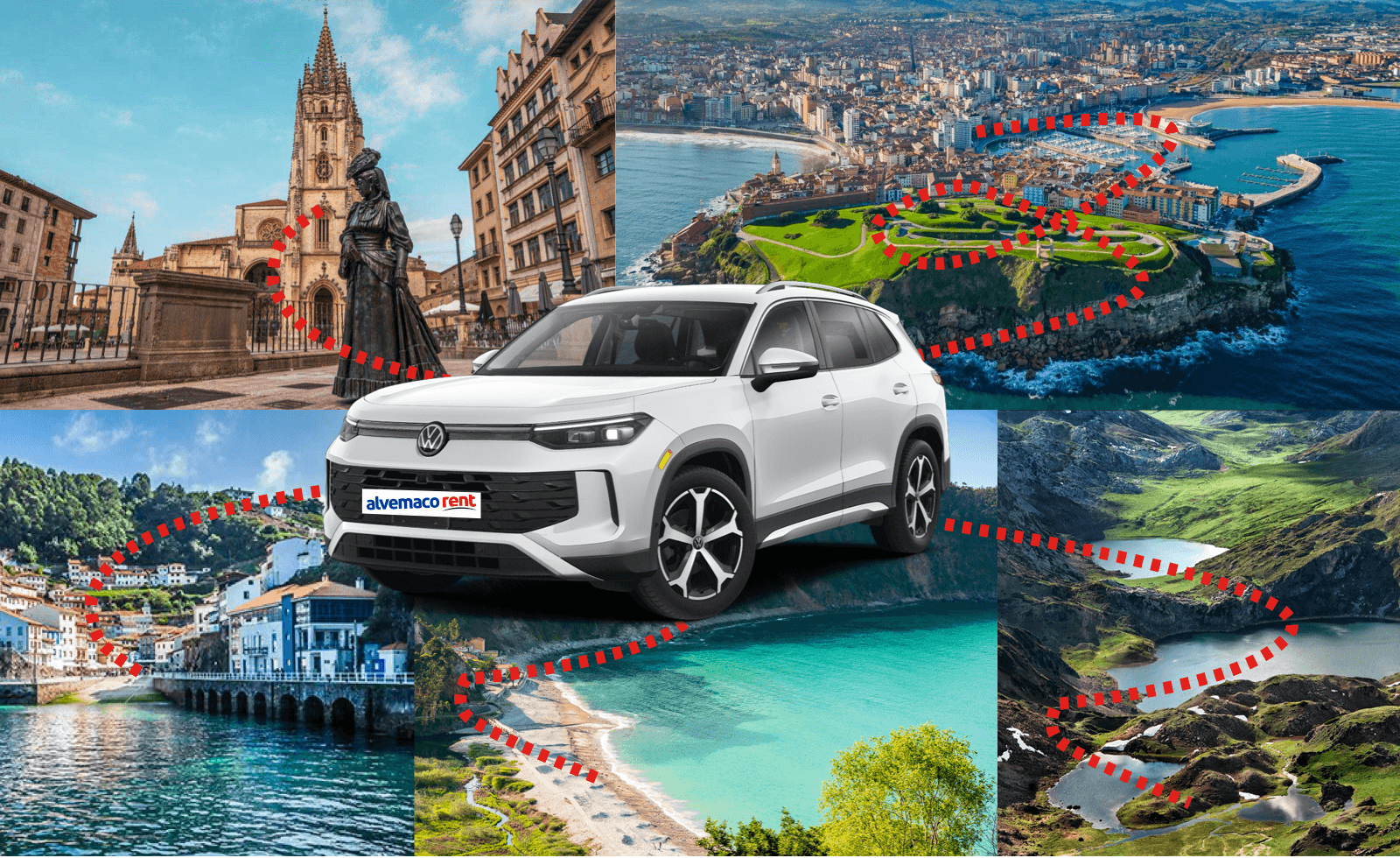 ¿Qué visitar en Asturias con tu coche de alquiler? Oviedo, Gijón, Cudillero, Parque Natural de Somiedo, Lagos de Saliencia...